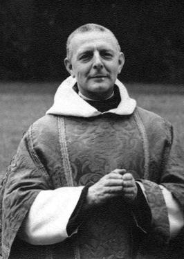 An Image of Gregory Dix in his vestments.