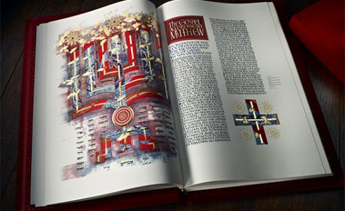 Illuminated Bible on Permanent Display